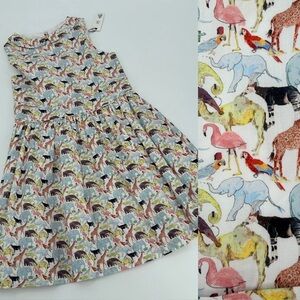 Bijou Kids Zoo Animal Dress Girls Size 8 NEW